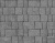Плитка тротуарная ArtStein Старый город серый старение ТП Б.2.Фсм.6  260x160, 160x100, 160x160
